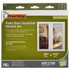 Frost King Frost King V96H Outdoor Stretch Window Kit, 84in x 110in, Clear