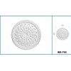 HEXIM Stucco Rosette Polystyrene EPS White, Ceiling Rosette Round &