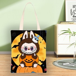 Canvas Eco Bag for Students: New Work & Commute Handbag / Book Shoulder Bag Free Size / Fabric - McDonald's 35*40 10ea