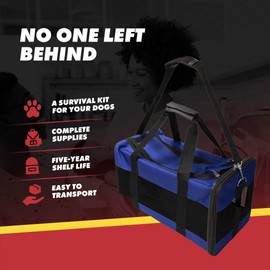 Emergency Zone - Small Dog Emergency Survival Kit - Bug Out, Emergency, Travel Kits, First Aid - Deluxe