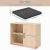 Telescopic Drawer for Gluing, Pack of 2 Extendable Kitchen Drawers,