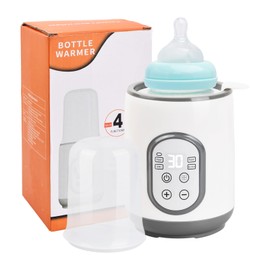 Jinlaili 4-in-1 Baby Bottle Warmer, Electric Bottle Warmer, Baby Food Warmer for Bottles and Jars, Baby Bottle Warmer, Multifunctional Baby Bottle Warmer, Steriliser for Baby Bottles