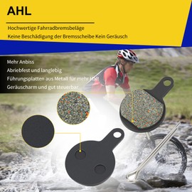 AHL Bicycle Disc Brake Pads for Tektro Novela 2011 Lyra IOX.11 I0 x 10x MTB Bike/Promax DSK-400 320 650J 610J XNine X9 (4 Pairs)