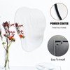 POZINO Asymmetrical Mirror, Black Irregular Mirror, Morden Unique Cloud Shaped