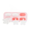 Pink Ice Lolly Mould - Bunny Ears