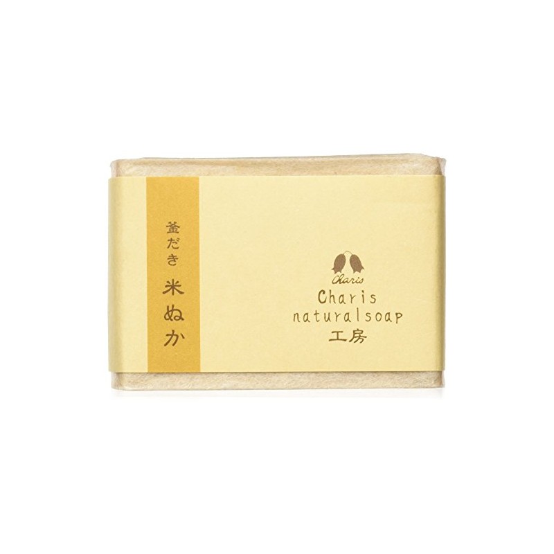 Kalis Seijo Kalis Natural Soap Workshop Rice Bran Soap, 4.9