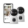 Anlapus 2 x C528 4MP Dual Lens(2MP+2MP) Indoor Security Camera,
