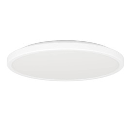 Eglo Connect.z Smart Home LED Bathroom Ceiling Light Rovito-Z, ZigBee, app and Alexa Voice Control, Warm White-Cold White, RGB, dimmable Ceiling lamp, White, IP44, Ø 30 cm