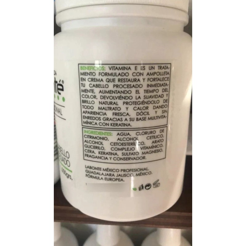 Labonté Kit Shampoo Vitamina 2pzs + Vitamina E Keratina Labonté