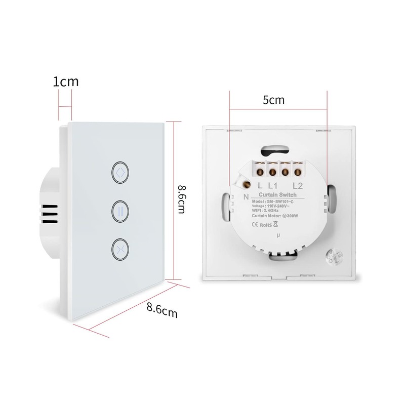 WiFi Roller Shutter Switch, Alexa Roller Shutter Switch, Smart Blinds