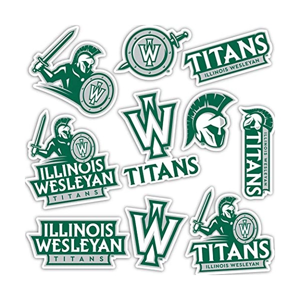 Illinois Wesleyan University IWU Titans Sticker Vinyl Decal Laptop Water Bottle Car Scrapbook (Type 2)
