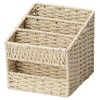 Chidorisangyou Remote Control Rack, Beige, W 6.3 x D 6.3 x H 4.3 (6.3 inches (16 x 16 x 1