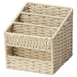 Chidorisangyou Remote Control Rack, Beige, W 6.3 x D 6.3 x H 4.3 (6.3 inches (16 x 16 x 1