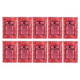 Churchill Coffee Strawberry Shortcake 10 Portioned Packs - 1.5 oz each - Ground - Flavored Coffee