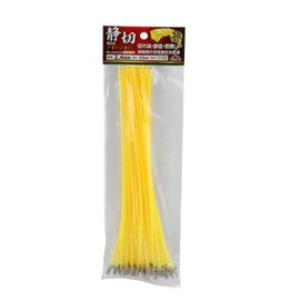 Safety 3 Nylon Cord for Lawn Trimmers, 30 Pieces, Diameter 0.09 inch (2.4 mm) Twist Type, Effective Length 8.7 inches (22 cm)