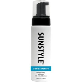 Sunstyle Sunless Daily Maintenance Self Tanner Kit | Bronzing Self Tanner Mousse, Daily Sunless Tan Extender, Color Enhancing Shower Gel, Applicator Blending Mitt