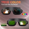 True Color Solar Auto Darkening Welding Goggles, Safety Protective Welding