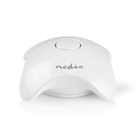 Nedis Water Leak Alarm with 85dB Built-in Siren, Stand-alone & Easy-to-install Water Detector, White
