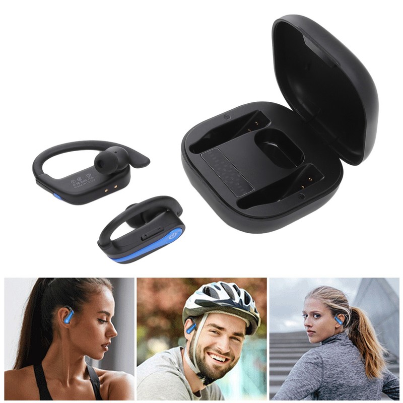 Sports Bluetooth 5.3 Earbuds IPX7 Waterproof Noise Reduction Wireless HiFi