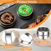 12 PCS English Muffin Rings, Stainless Steel Crumpet Rings, Nonstick