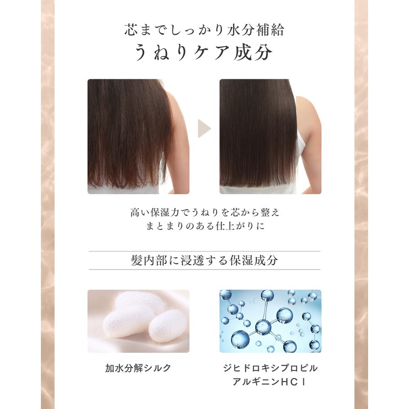 Q+ Quality [Water Retention Care] Treatment, Salon Exclusive Conditioner, Hair