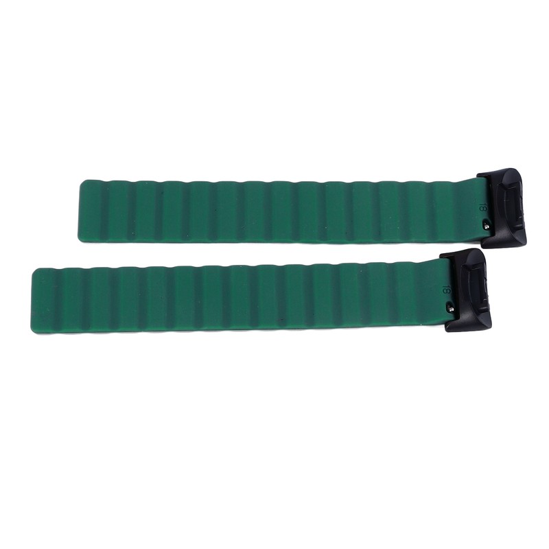 2pcs Watch Bands Professional Silicone Strap Strong Magnetic Snap Replacement