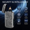 TIKIUKI Electric Rechargeable Big Flame Arc Type-C Plasma Lighter Windproof