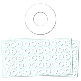2000 Pieces - Hole Punch Reinforcement Stickers Labels, Paper Binder Hole-Punched Pages Reinforcements - 1/4 inch, White