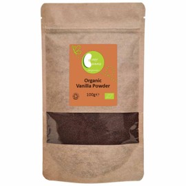 Organic Vanilla Powder - Certified Organic - by Busy Beans Organic (100g)