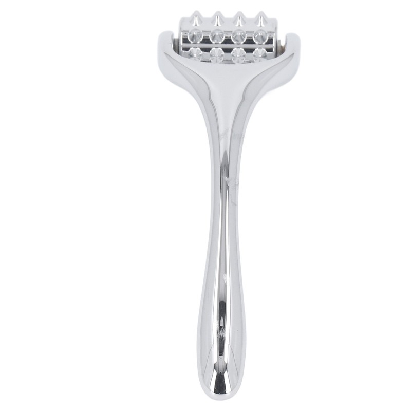 Metal Acupuncture Massage Roller Muscle Relaxing Improve Circulation Handheld Acupoint