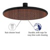 Watersaving Wood Rain Shower Head
