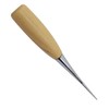 WedDecor Leather Tailor's Awl Scratch Hole Burnishing Tool with Wooden