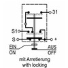 Pressure switch KM10040022 with locking switch: "Limit and tail light"