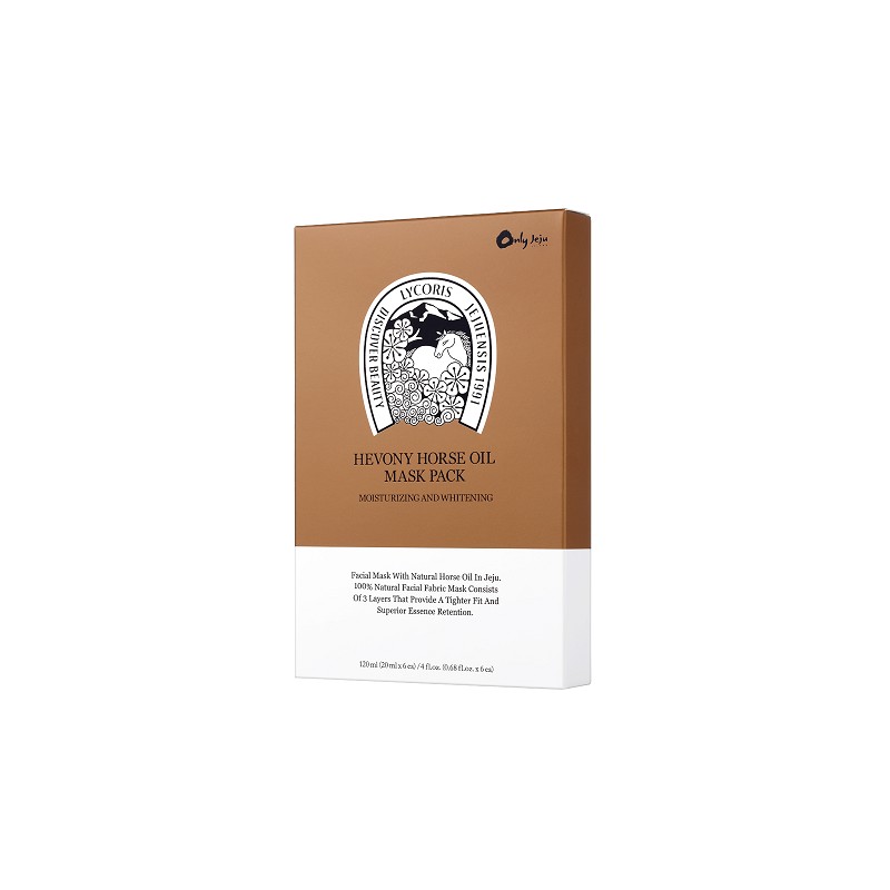 hebony Horse Oil Mask Pack Whitening Functional Hebony Set [6