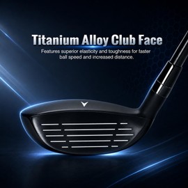 Roykaw 5 Hybrid Golf Club for Right Hand, 24 Degrees Loft Premium Hybrid Golf Club