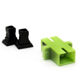 CABLEPELADO SC-APC Singlemode Simplex Fiber Optic Coupler | Fiber Optic Splicing | SC/APC to SC/APC Simplex | Allows Simplex Mono Mode (MM) Cable Splice