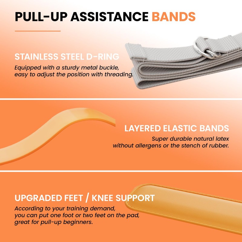 YYJO Pull Up Assistance Bands
