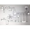 Realgoal 4 Way Automatic Shut-Off Valve with 1/4" Connect Fittings
