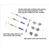 SENTO Bathtub and Shower 3 Handle Tub Trim Set For