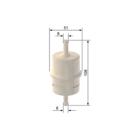 Bosch N2351 - Dieselfilter Auto