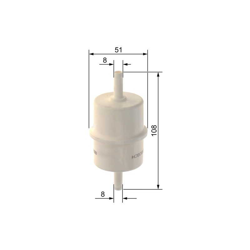 Bosch N2351 - Dieselfilter Auto