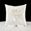 ATAILOVE Wedding Ring Pillow, Fairy Pearl Ivory Ring Bearer Cushion