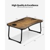 VIFOCAE Foldable Lap Desk, Laptop Bed Desk, Portable Lap Table,