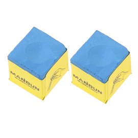CORHAD 12pcs Portable Pool Cue Chalk for Billiards Snooker Professional Grade Billiard Accessories for Precise Shots and Tournaments Random Color