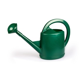 Consolidated Plastics Durable Swiss Watering Can with UV Protection, Ergonomic Handle for Indoor/Outdoor Gardening, Made in Switzerland (7 Liter, Green)