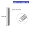 QUARKZMAN Pack of 4 Fully Threaded Spindle, M10 x 70