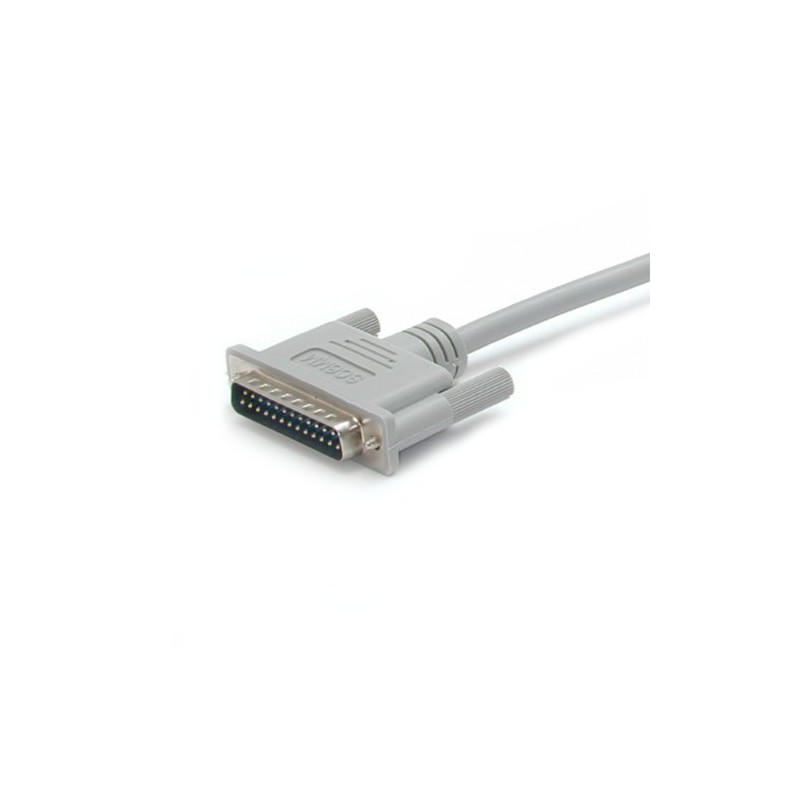 StarTech.com 10-Feet Straight Through Serial Parallel Cable - DB25 M/M