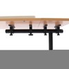 JUOPTGJ Mobile Computer Desk,Standing Laptop Stand,Adjustable Bedside Standing Height Ajustable