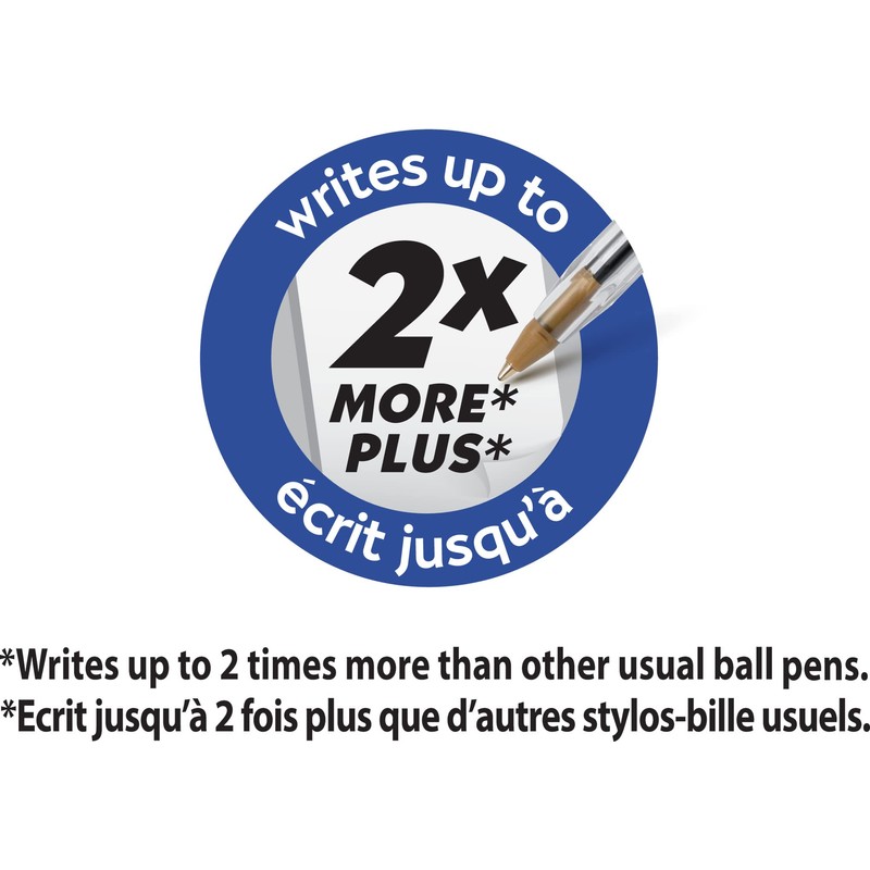 Bic M10 Retractable Ballpoint Pen 0.4 mm Pack of 4