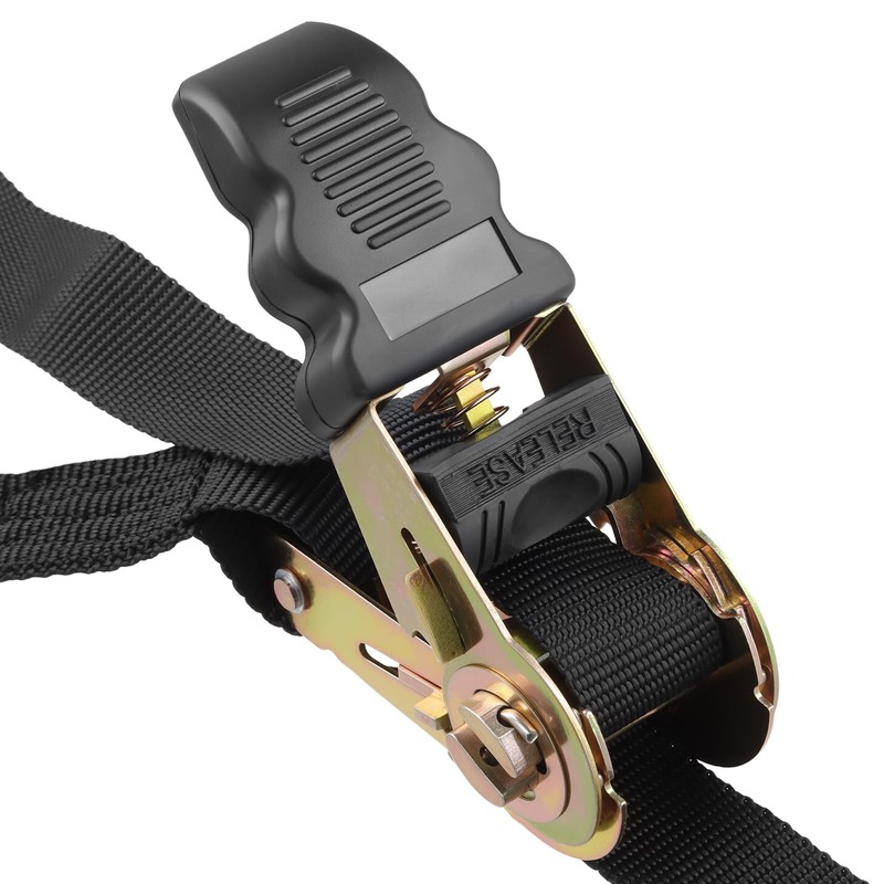 MUKLEI 8 Pack Endless Ratchet Straps, 1 Inch x 10